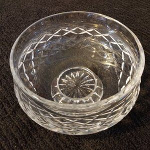 Vintage Crystal Pedestal Candy Nut Dish